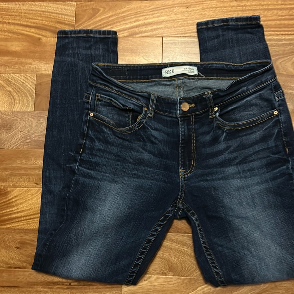 BKE mid-rise ankle skinny jean